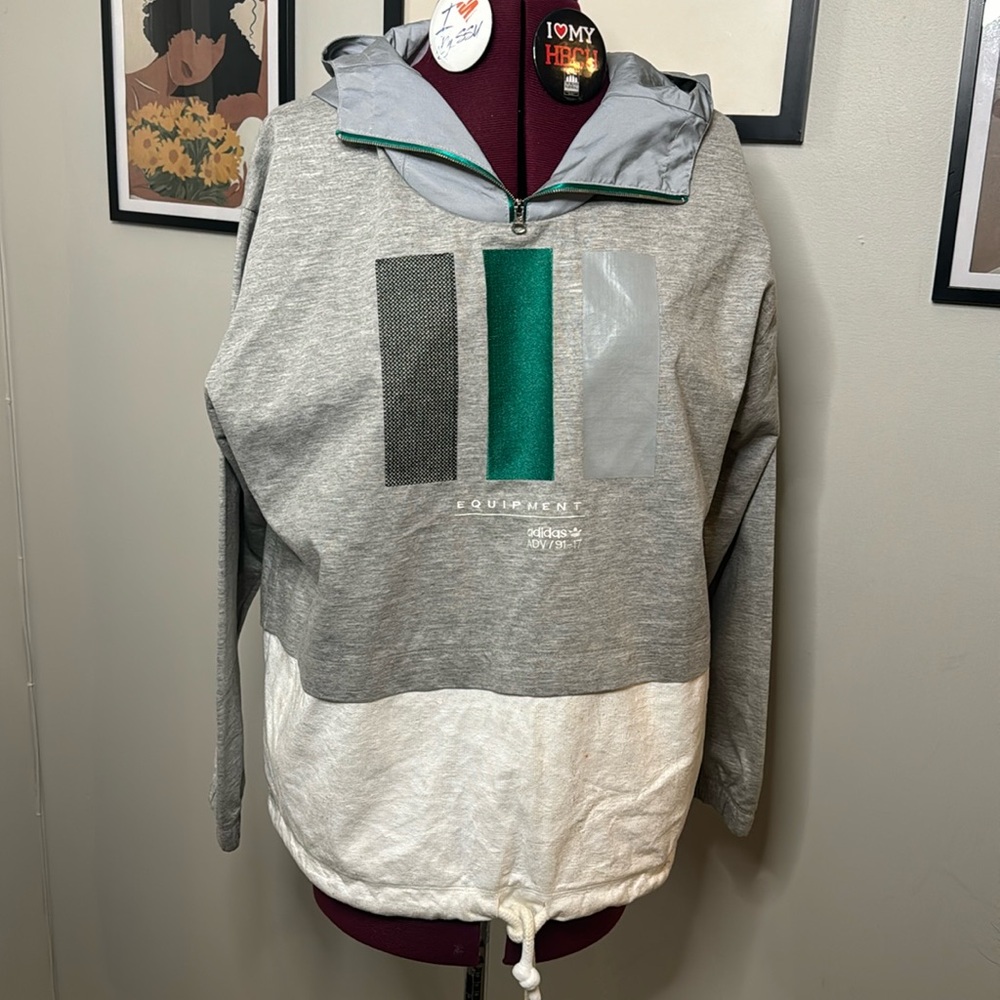 Adidas Pullover w. Reflective Hood